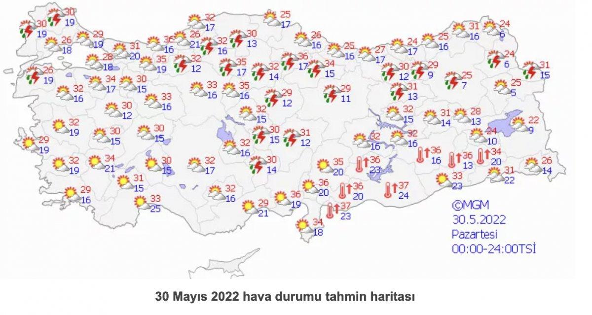 Meteoroloji uyardı: Sıcaklıklar 12 derece birden artacak