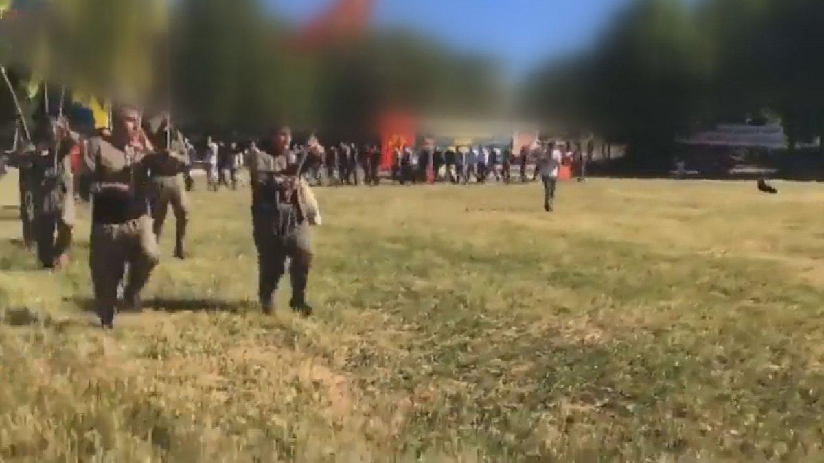 Fransa'daki PKK kampından görüntüler