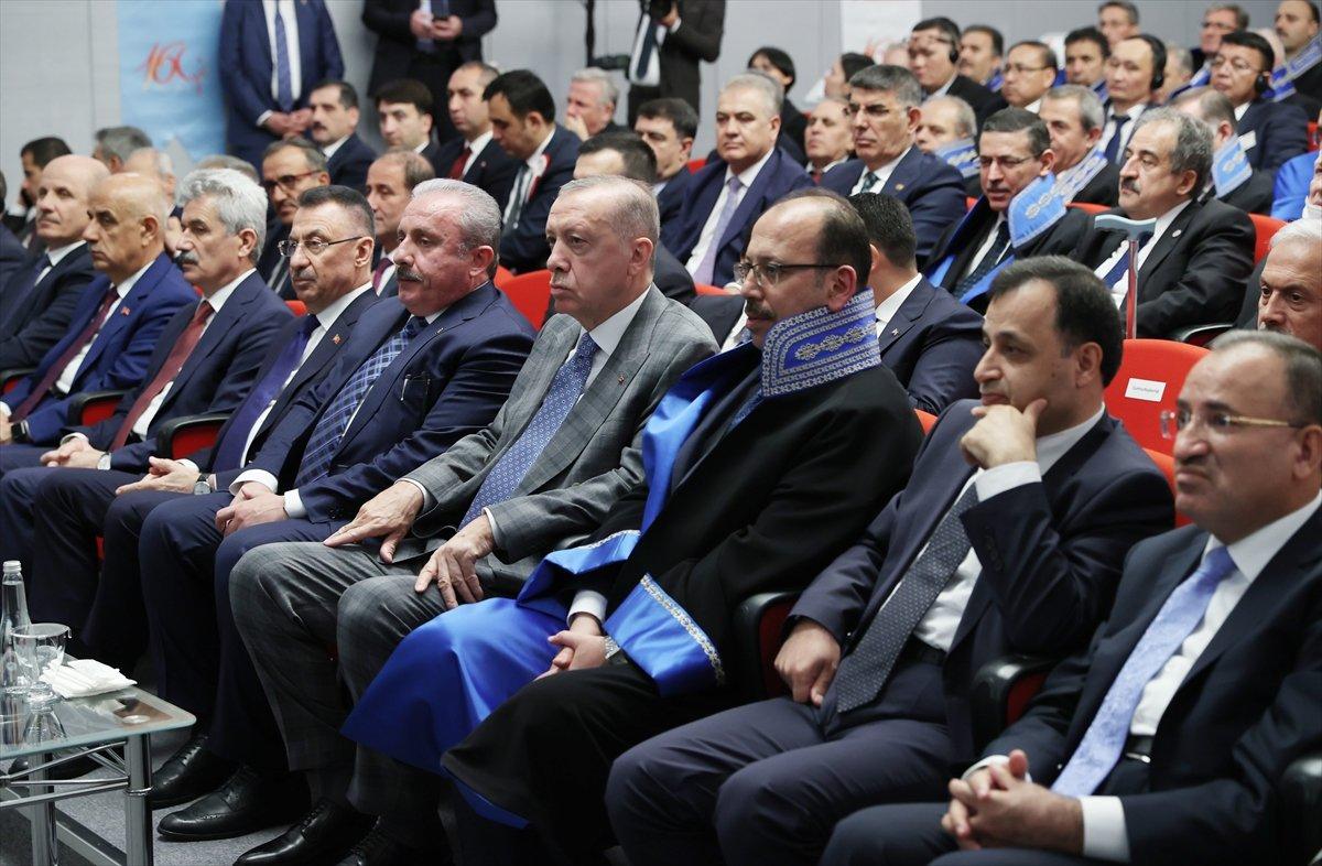 Cumhurbaşkanı Erdoğan'ın, Sayıştay programındaki konuşması