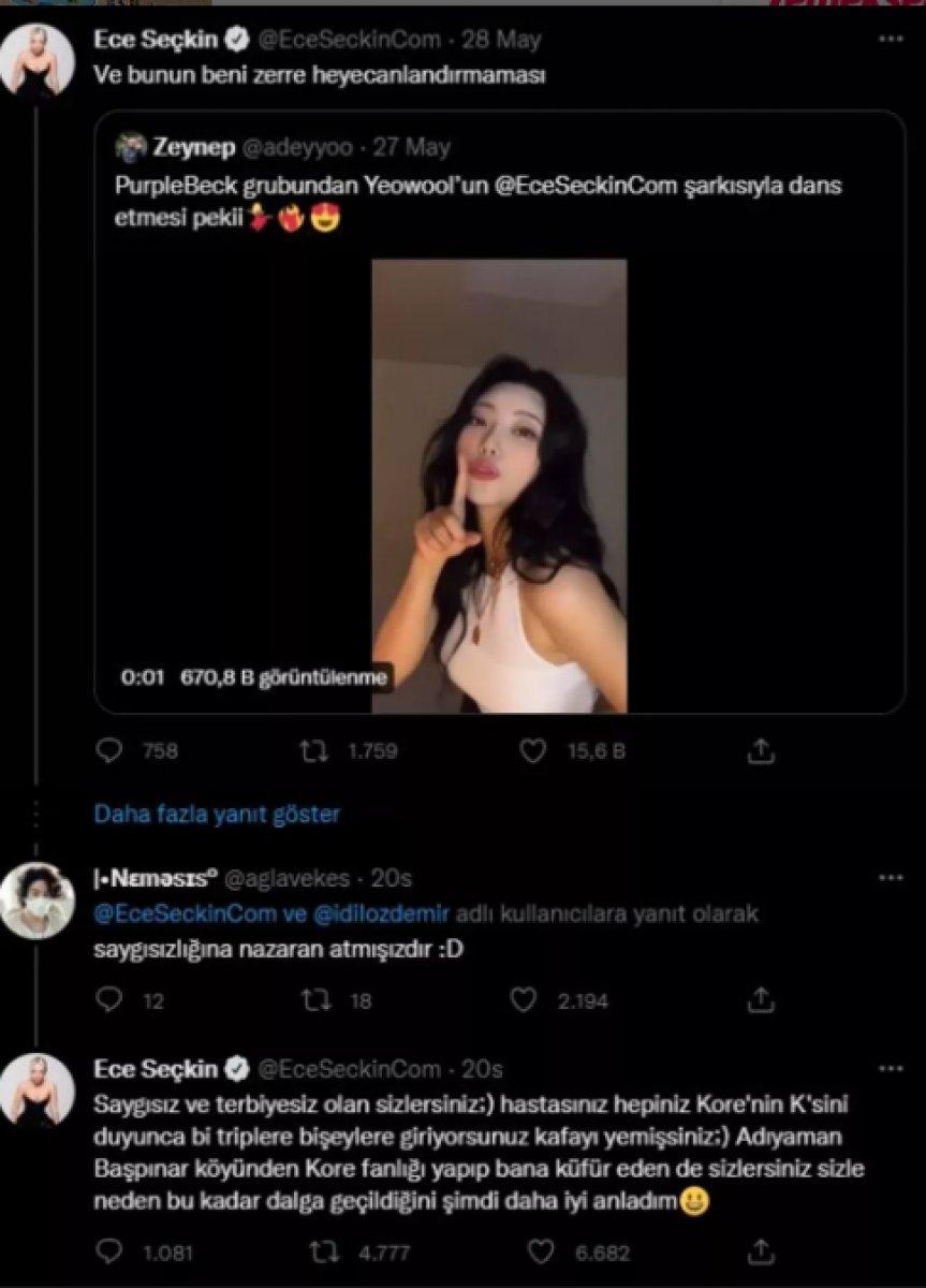 Ece Seçkin'in Yeowool yorumu tepki aldı