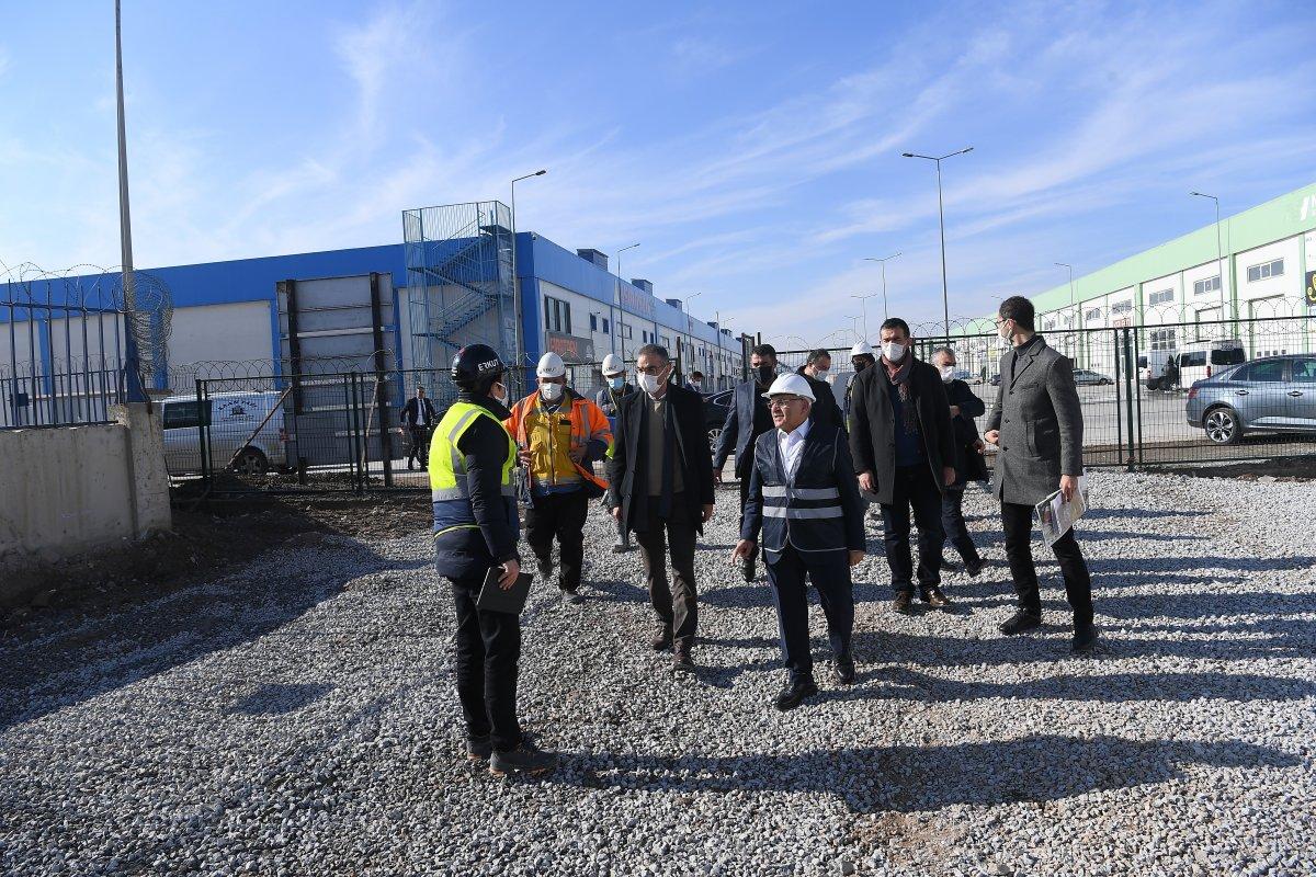 Kayseri'deki TOKİ projesinin yüzde 50'si tamamlandı