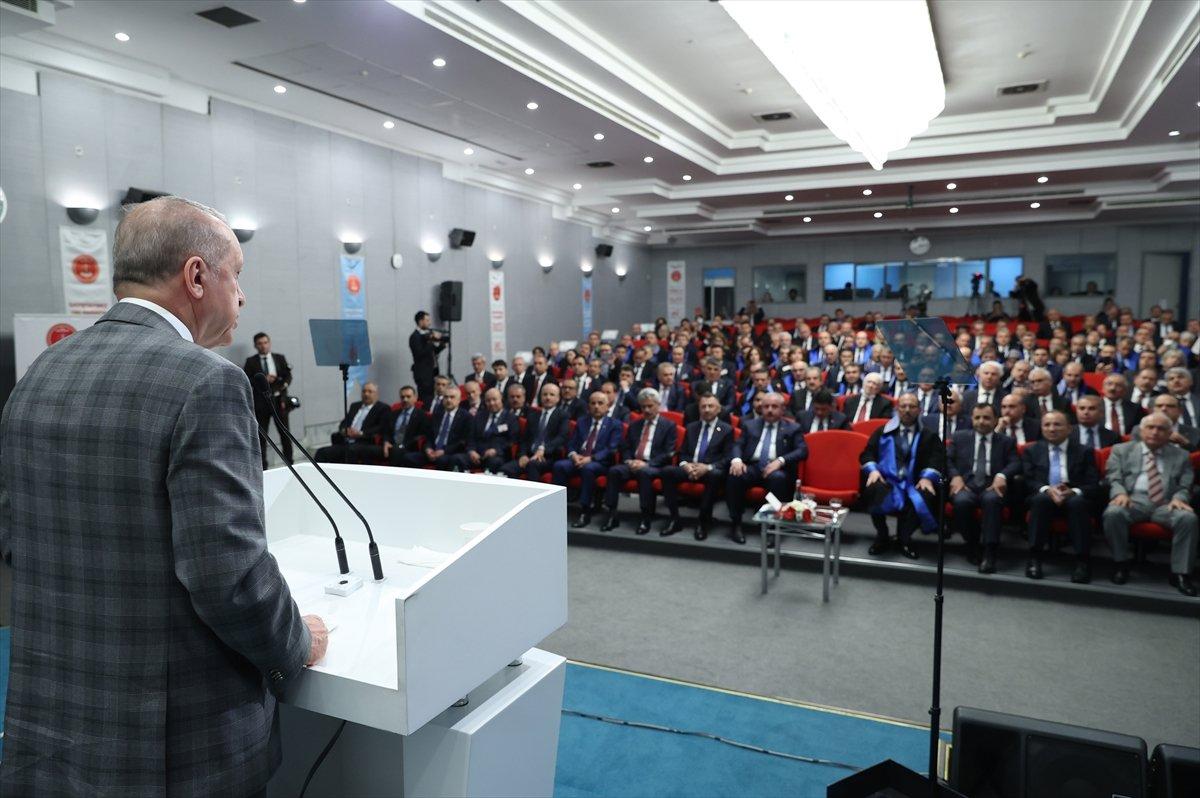 Cumhurbaşkanı Erdoğan'ın, Sayıştay programındaki konuşması