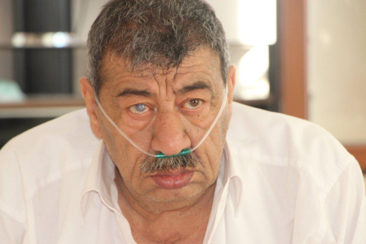 Şırnak'ta sigara yüzünden 5 yıldır makineye bağlı yaşıyor