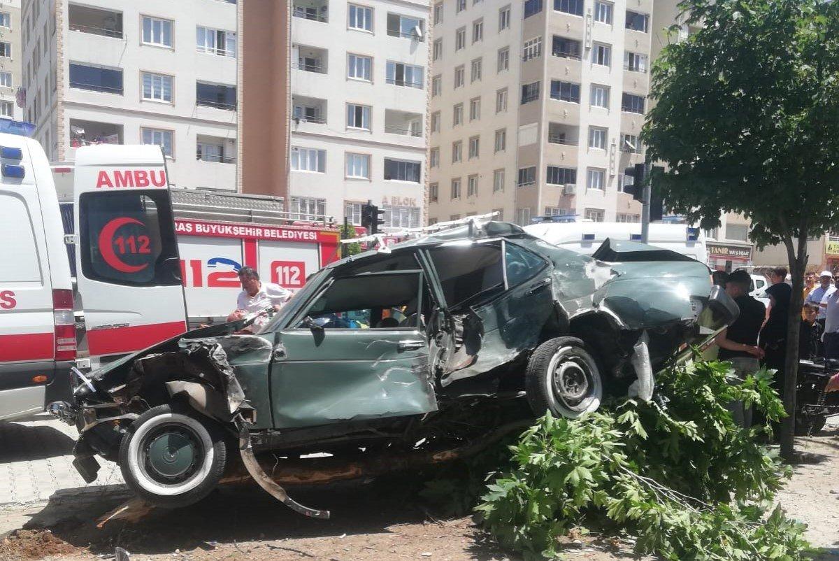 Kahramanmaraş'ta su tankerinin dehşet saçtığı anlar