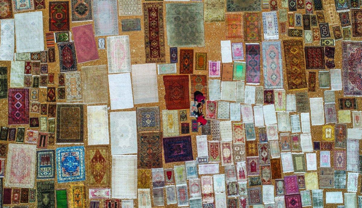 Antalya'nın 'halı tarlaları'nda renkli telaş başladı