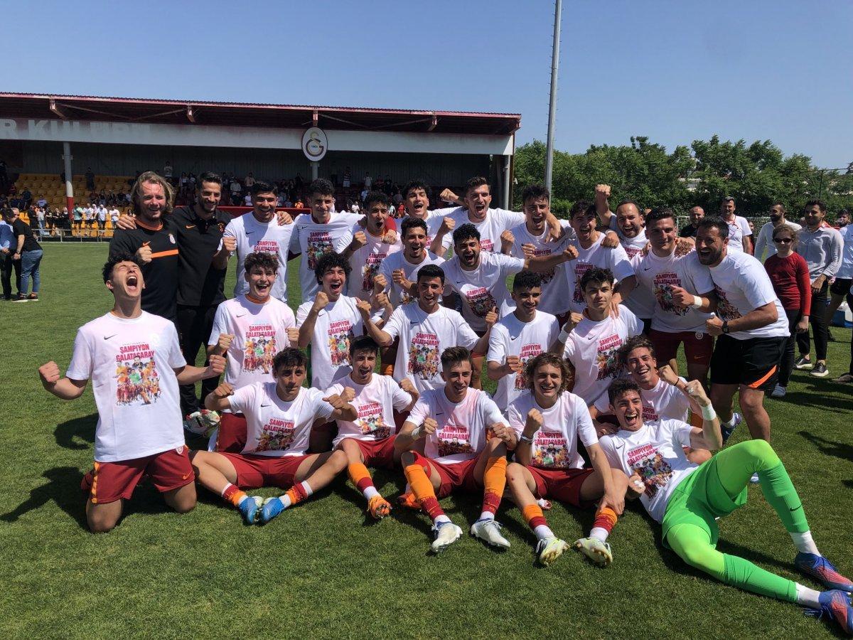 U19 Elit Ligi'nde şampiyon Galatasaray