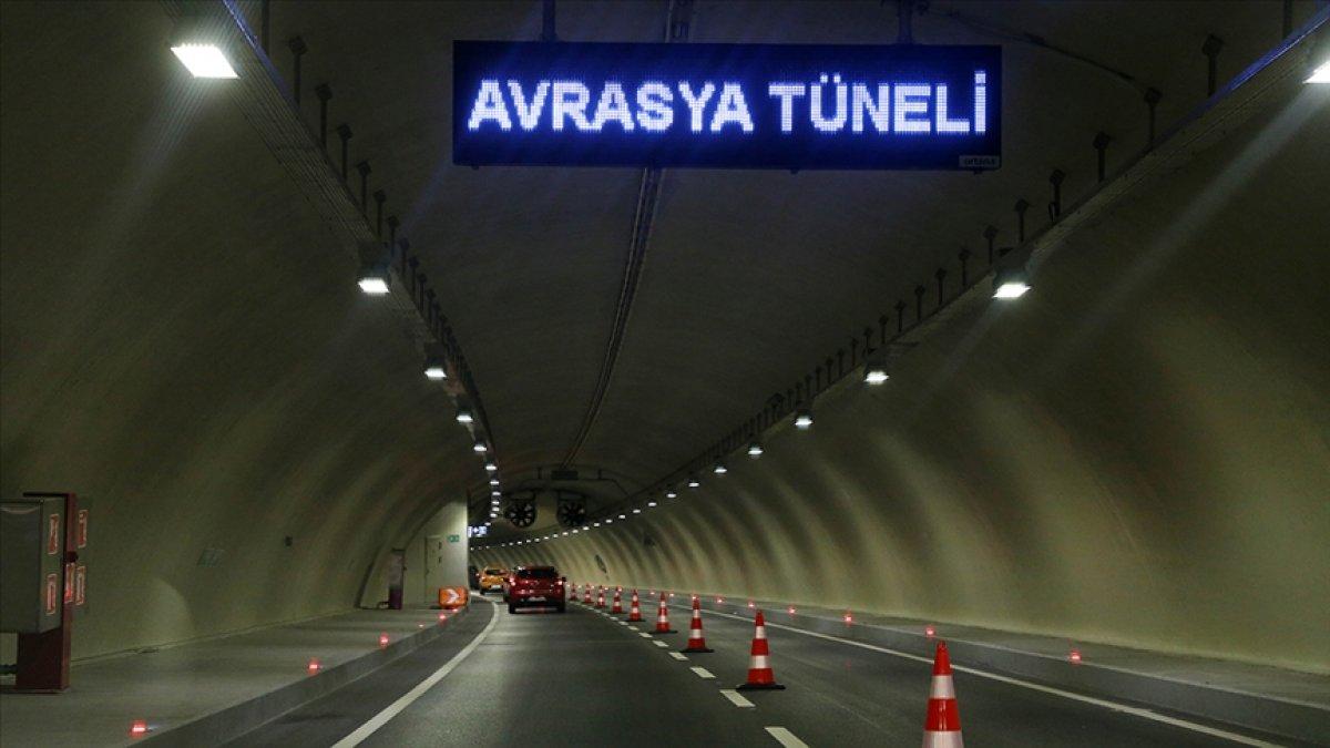 Avrasya Tüneli'nden, 1 ayda 21 bin motosiklet geçti