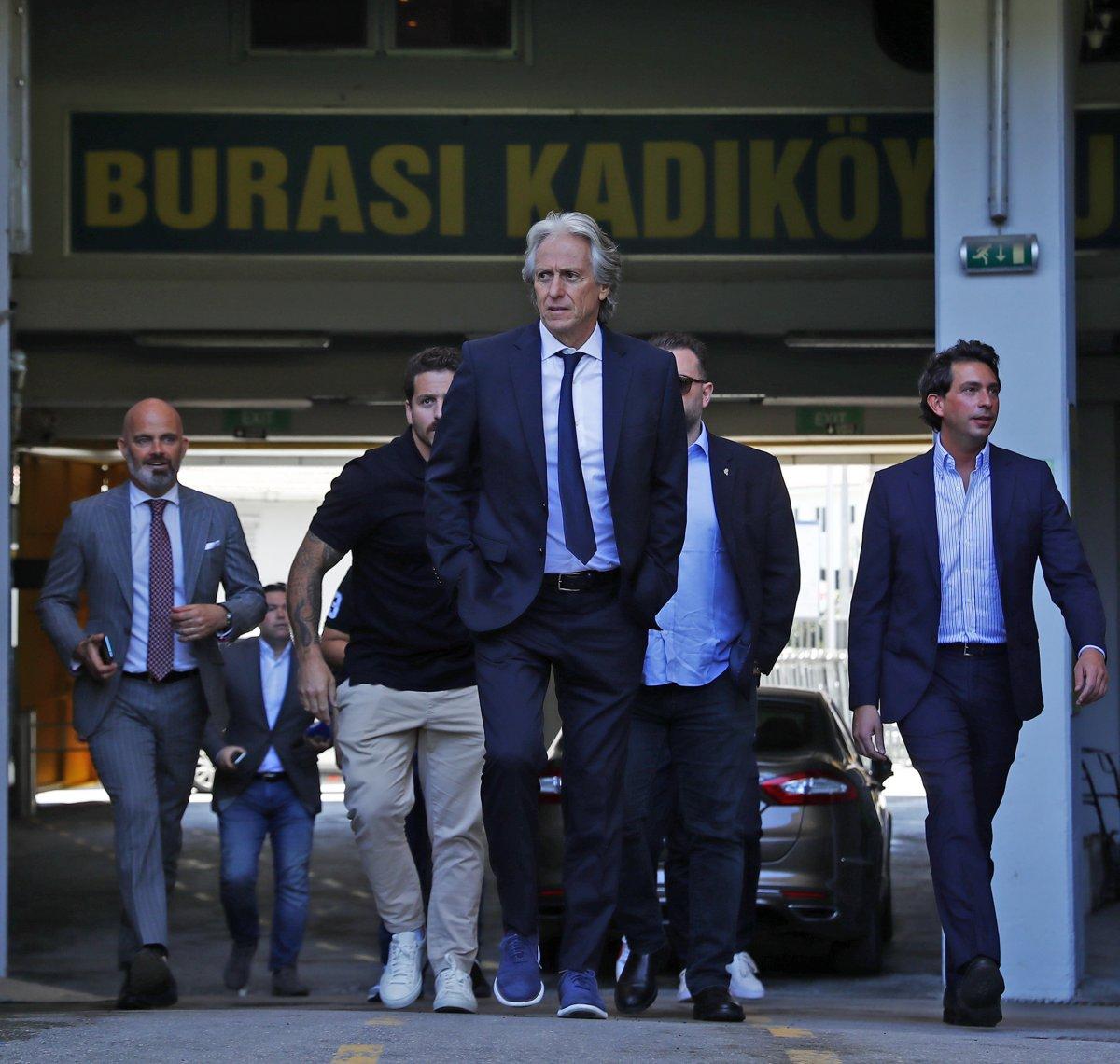 Jorge Jesus, Şükrü Saraçoğlu Stadyumu'nu gezdi
