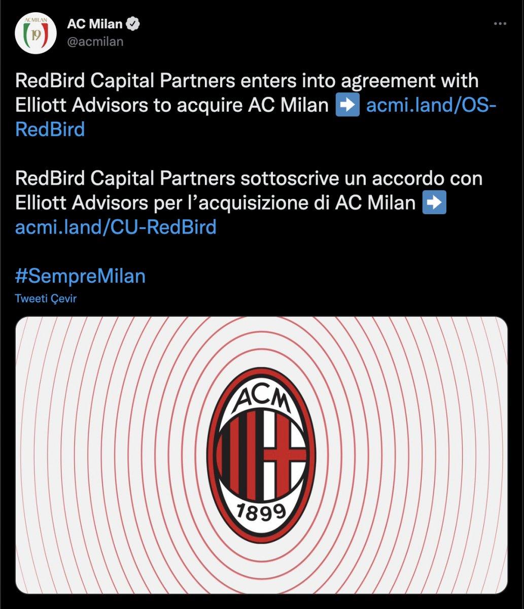 Milan, 1.2 milyar euroya satıldı