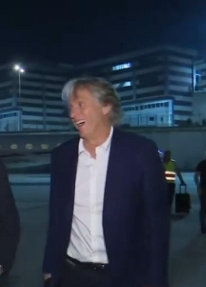 Fenerbahçe'nin anlaşma sağladığı Jorge Jesus İstanbul'a geldi