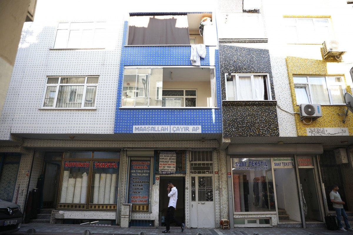 Zeytinburnu'nda balkondan düşen çocuğun kurtuluşu