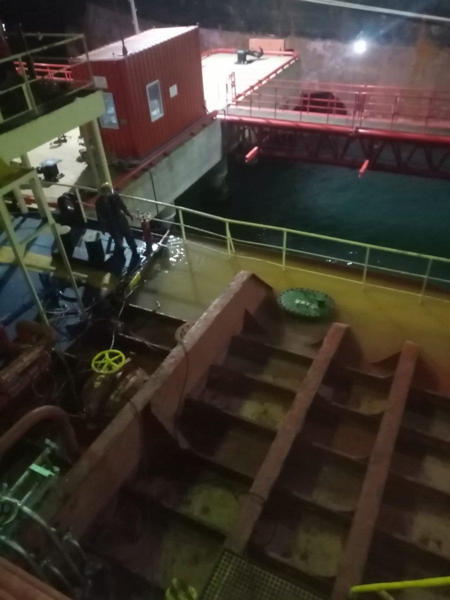 Marmara Denizi'ni kirleten gemiye 19 milyon lira ceza