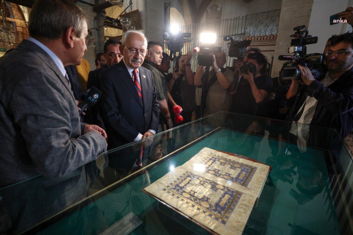 Kemal Kılıçdaroğlu Konya'da seçim çalışmalarına başladı