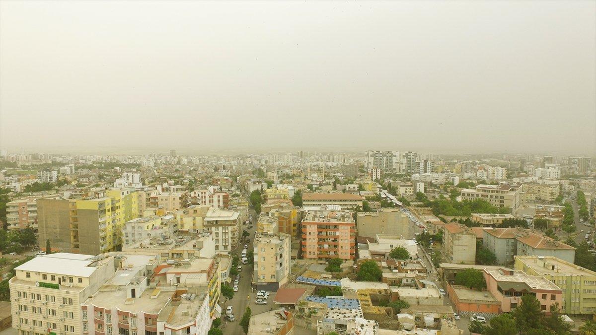 Güneydoğu Anadolu bölgesi toz taşınımına teslim