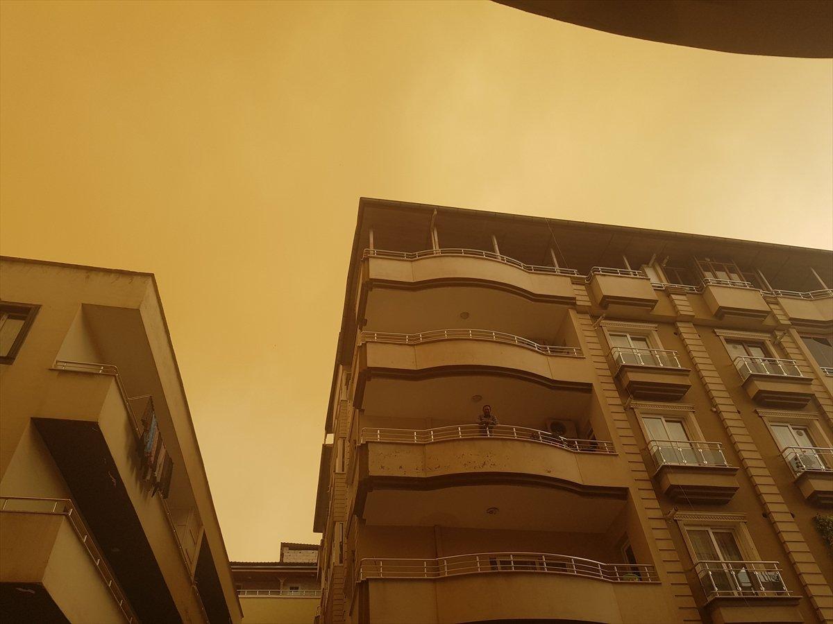 Güneydoğu Anadolu bölgesi toz taşınımına teslim