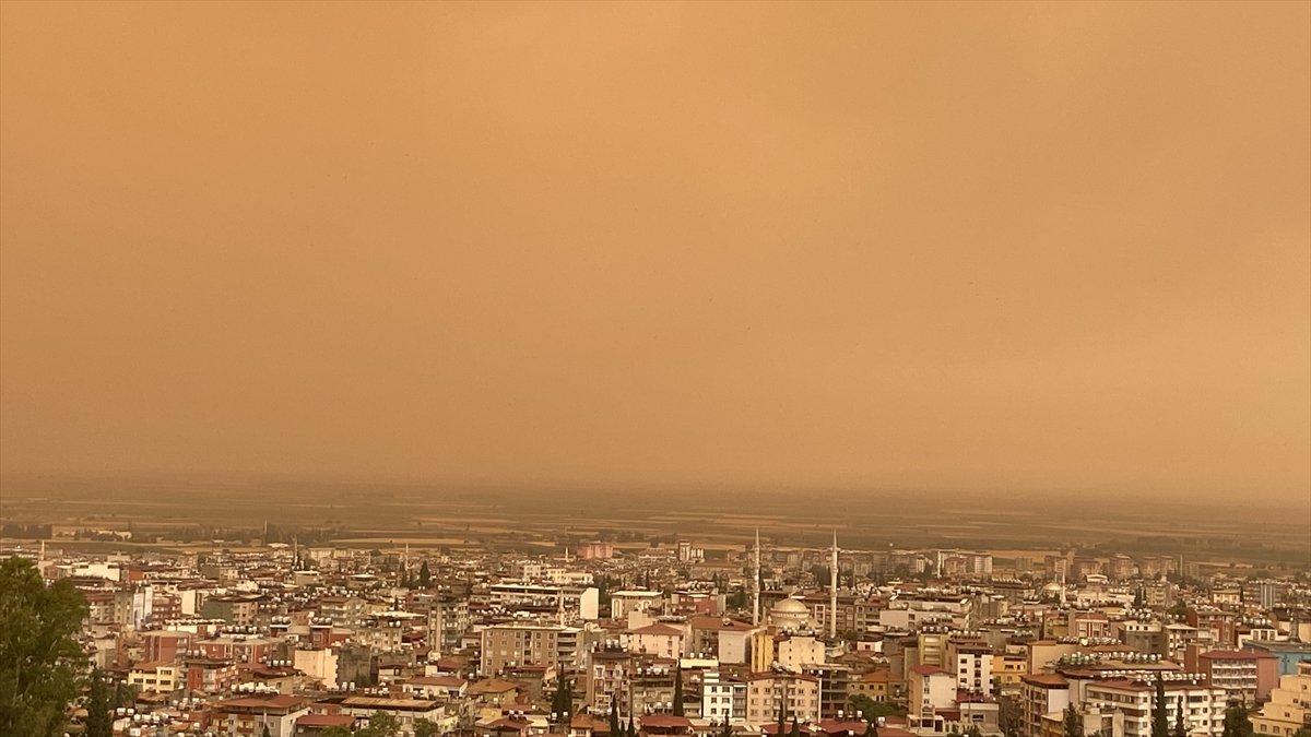 Güneydoğu Anadolu bölgesi toz taşınımına teslim