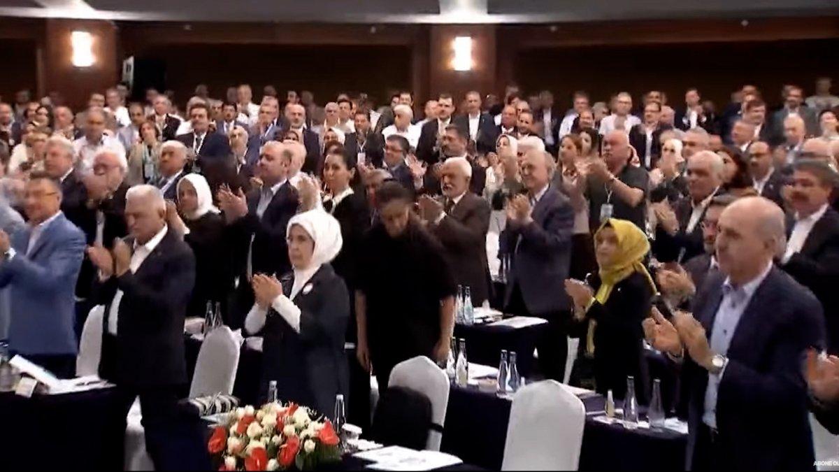 Cumhurbaşkanı Erdoğan’ın ayakta alkışlanan konuşması