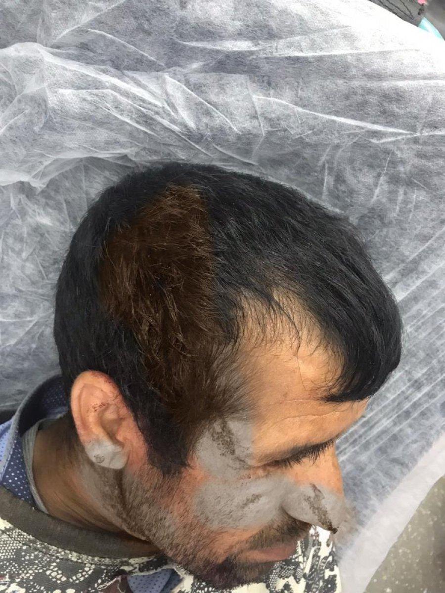 Tekirdağ'da iki yabancı uyruklu çekçekçi birbirini dövdü