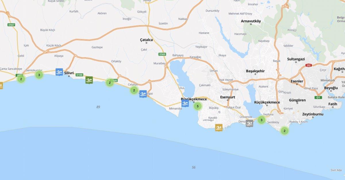 Türkiye'nin yüzme suyu rehberi