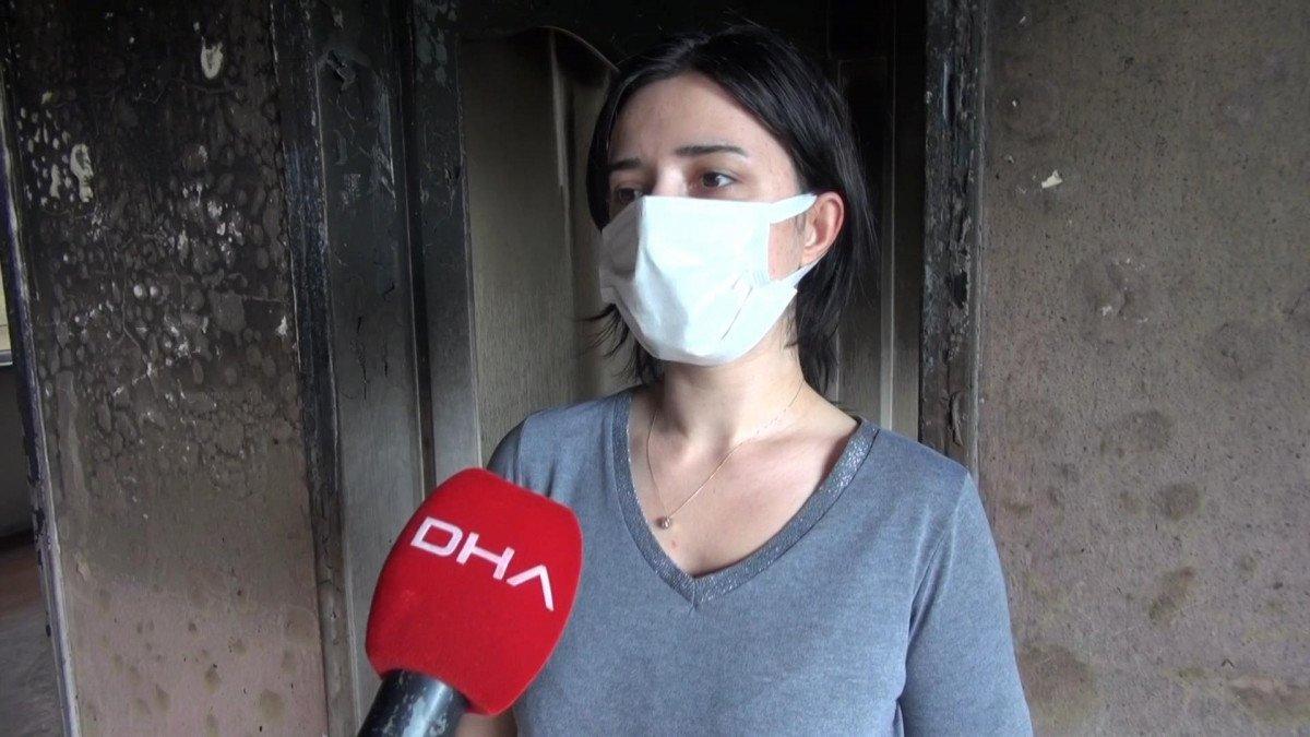 Sultangazi'de zamma sinirlenen kiracı evi kundakladı