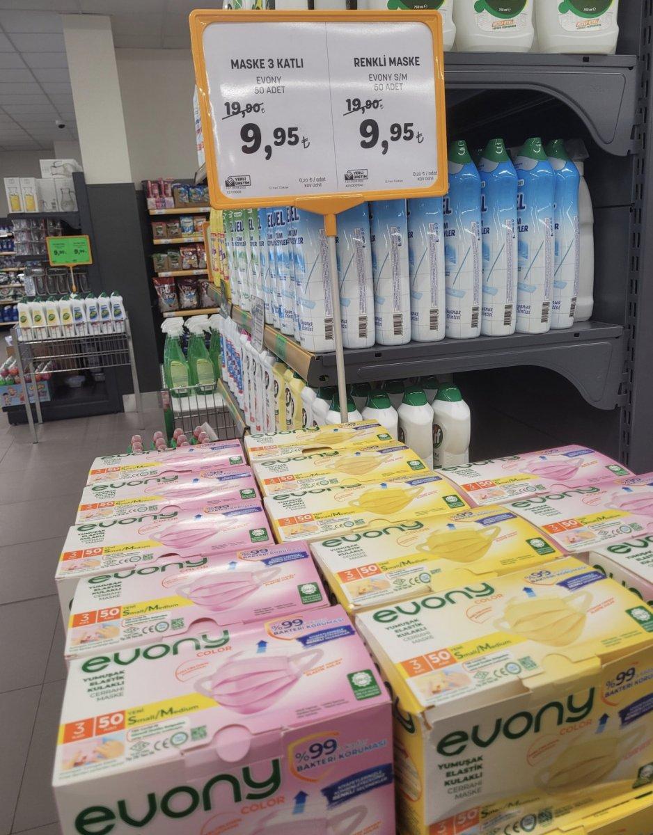 Maske fiyatlarında şoke eden düşüş