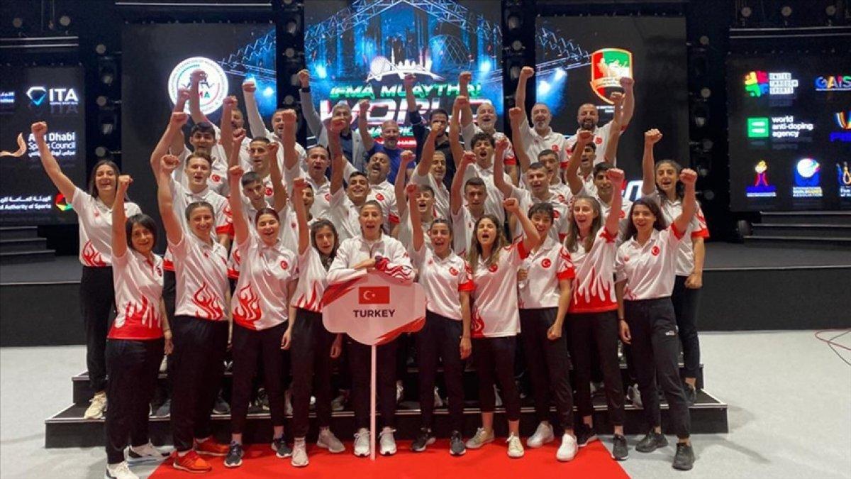 Muaythai Milli Takımı Dünya Şampiyonası'nda 1. oldu