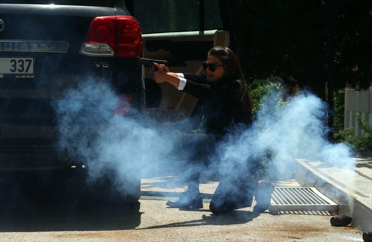 Koruma Eğitim Akademisi'nde zorlu VIP eğitimi