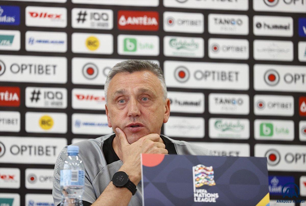 Litvanya teknik direktörü Ivanauskas: Favori Türkiye