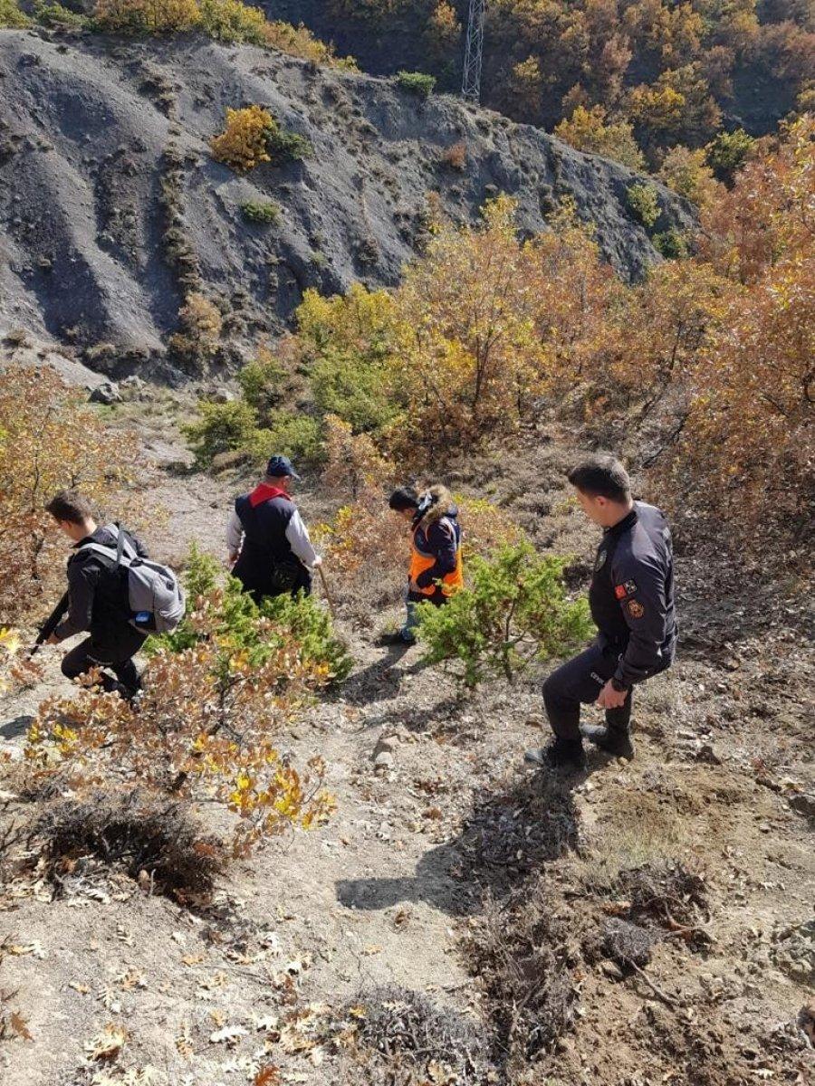 Tokat'ta ormanlık alanda bulunan cesette 'kayıp polis' şüphesi