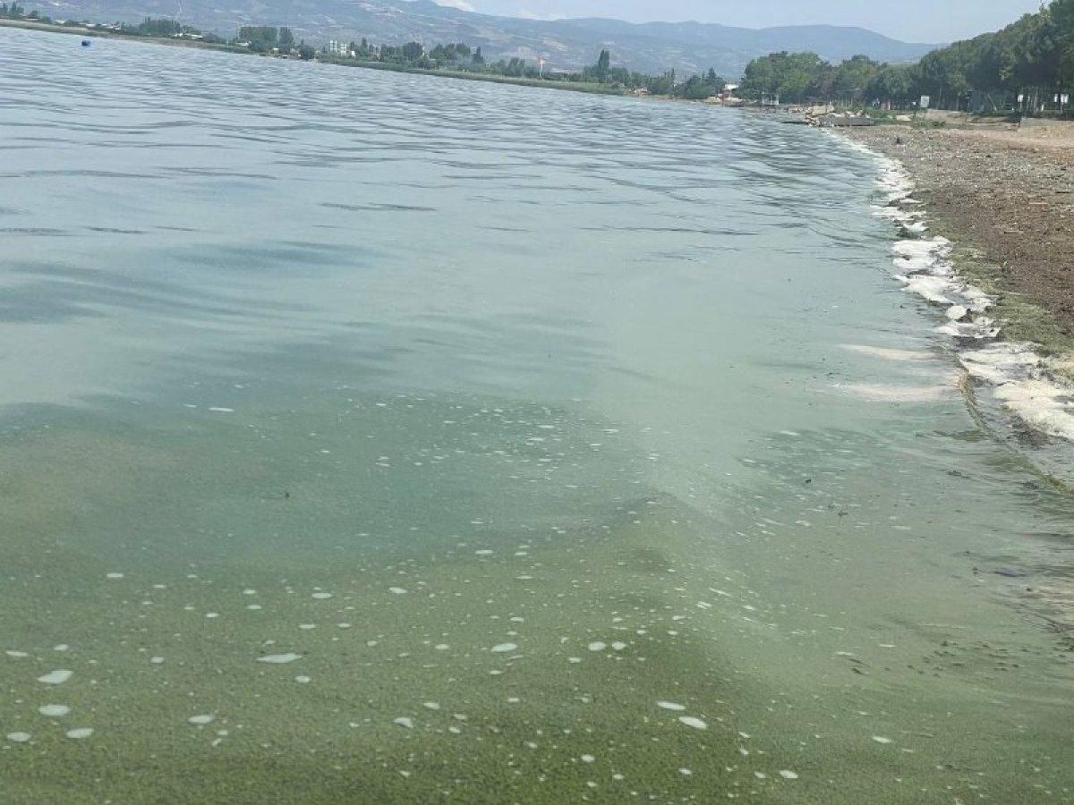 Bursa'da bakteri artışı nedeniyle İznik Gölü’ne girmek yasaklandı