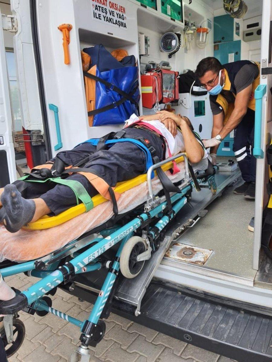 Adıyaman'da çalıştığı inşaatın 4',ncü katından düştü