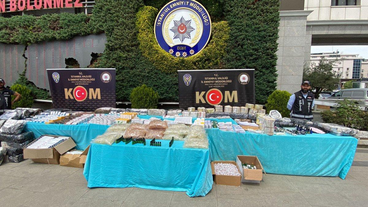 Gaziosmanpaşa’da,14 milyon liralık sahte ilaç ele geçirildi