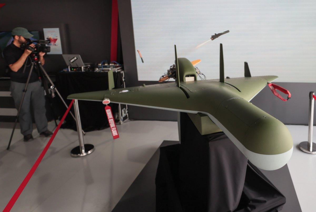 Türkiye'nin yeni kamikazesi 'Kargı' ilk kez sergilendi