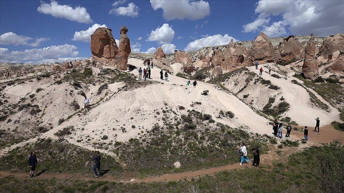 Kapadokya'yı yılın ilk 5 ayında 1 milyondan fazla turist gezdi