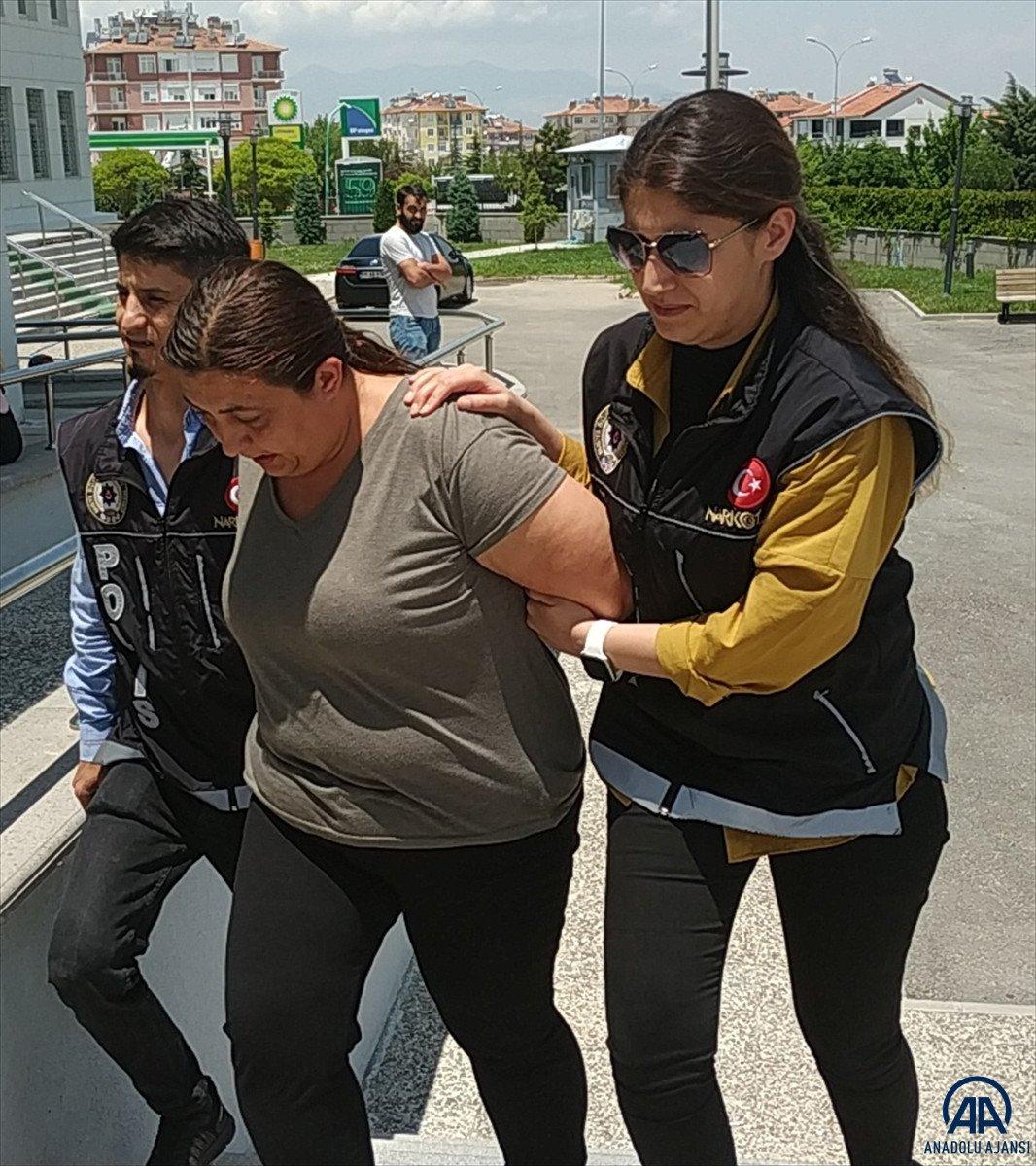 Karaman'da düzenlenen uyuşturucu operasyonunda 5 şüpheli tutuklandı