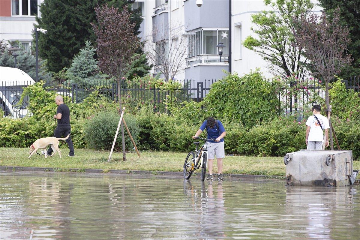 Ankara'daki sel felaketinden görüntüler