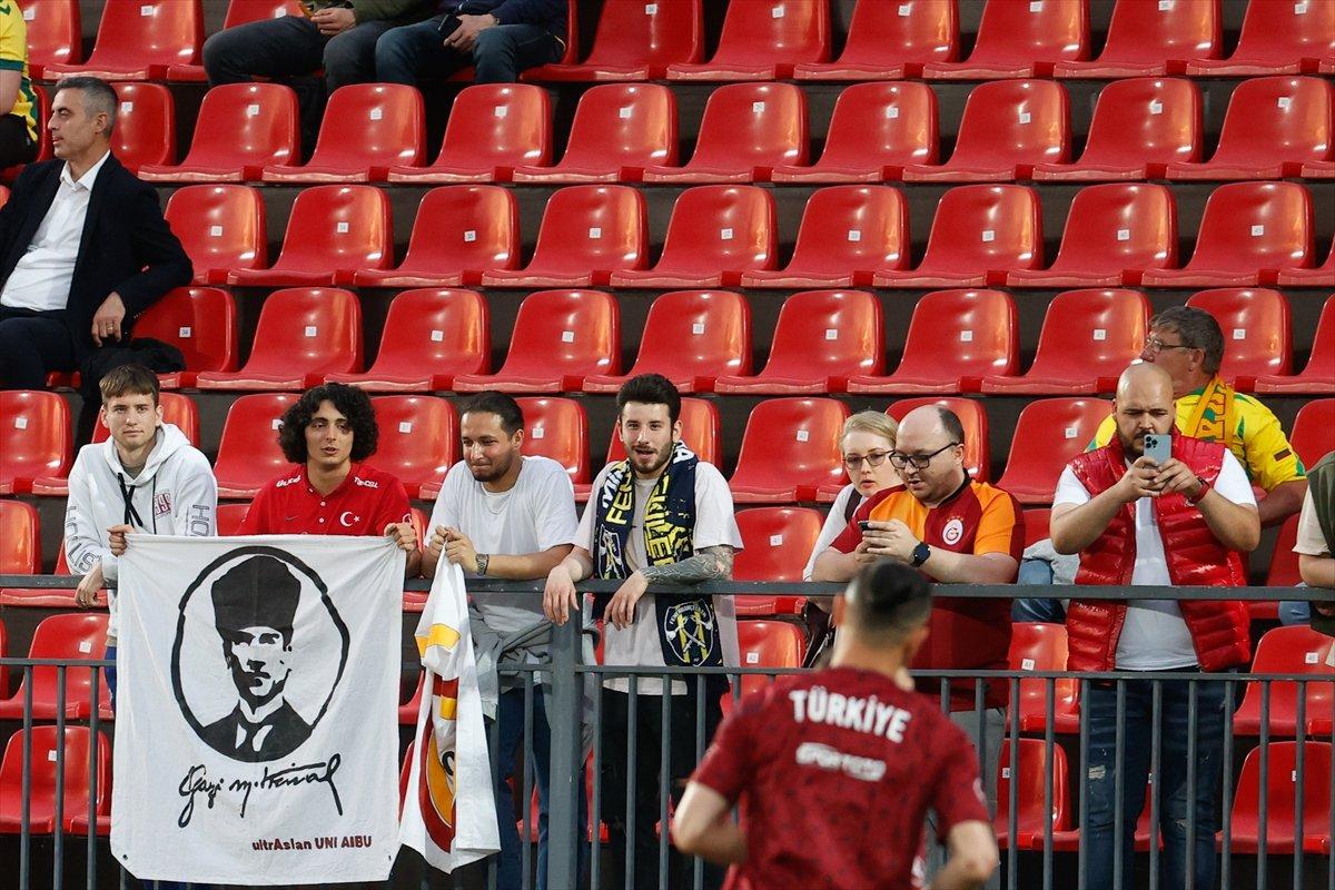 Türkiye Uluslar Ligi'nde Litvanya'da 6 gol attı