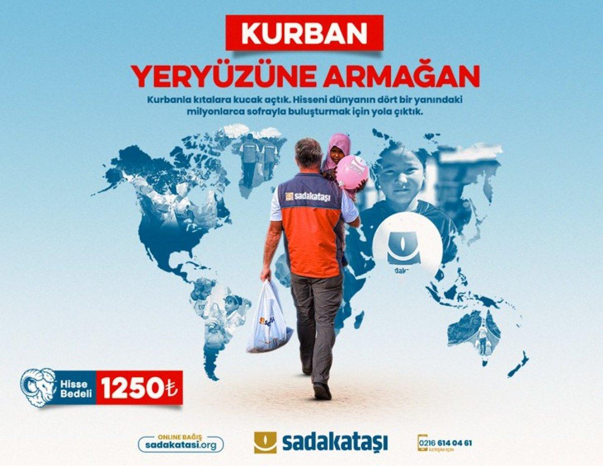 Sadakataşı’ndan 35 ülkede kurban faaliyeti