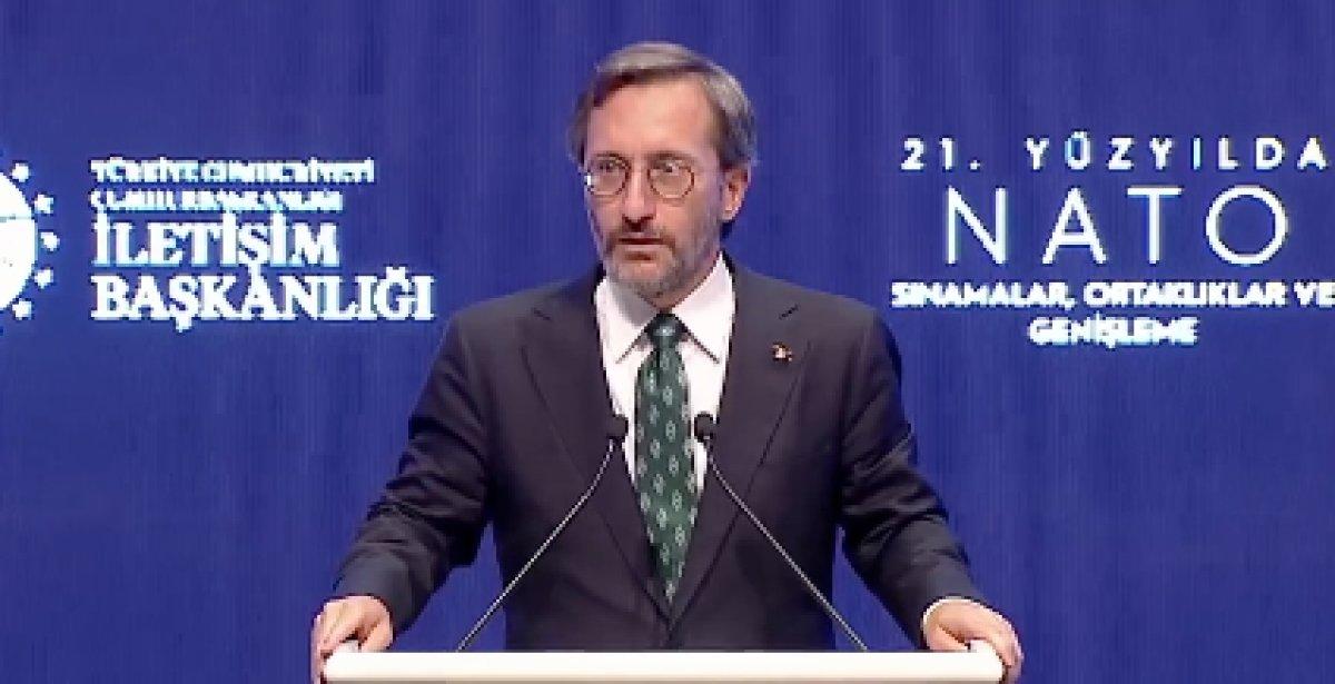 Fahrettin Altun'dan NATO açıklaması
