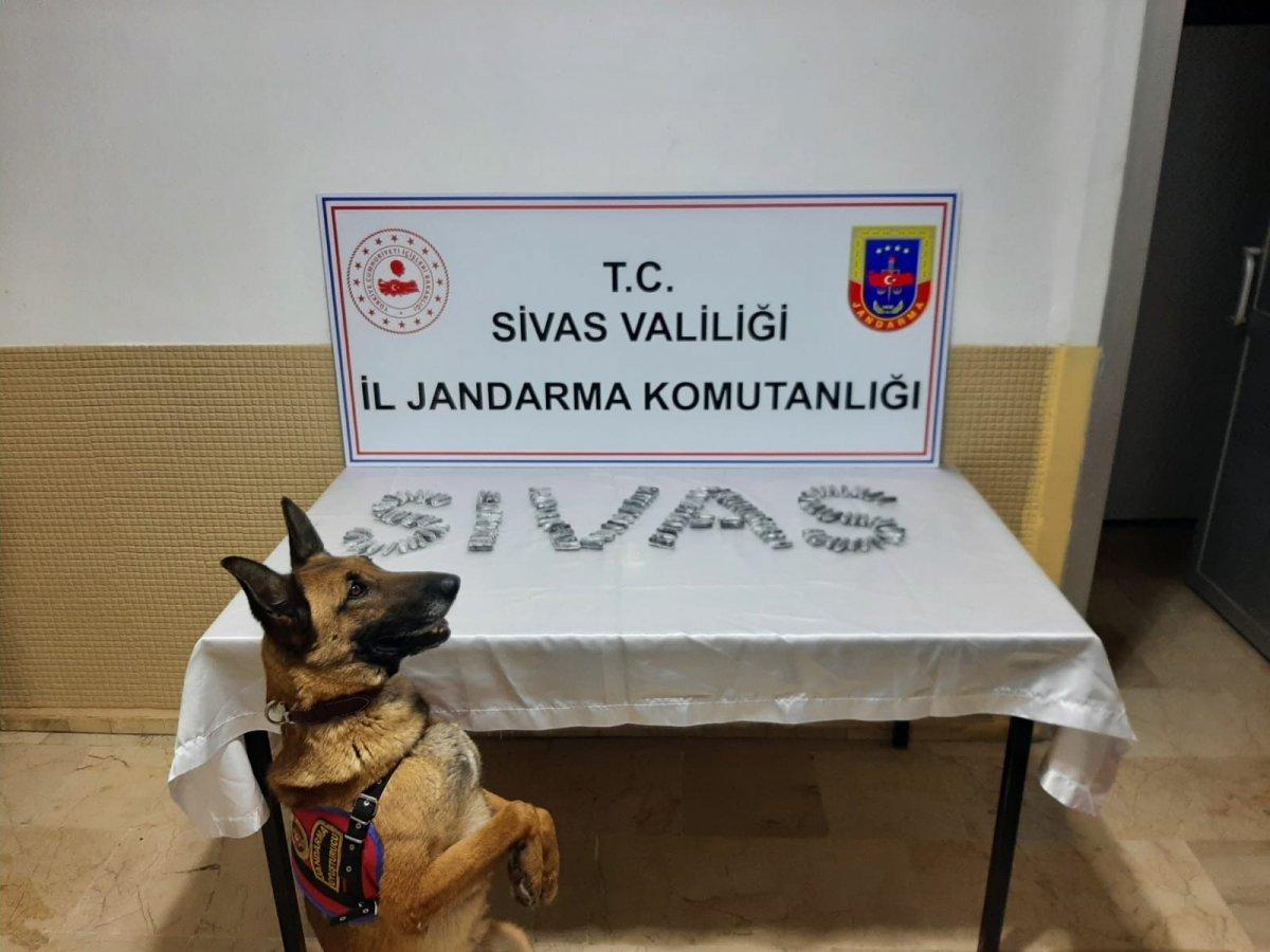 Sivas'taki İranlı yolcunun midesinden uyuşturucu çıktı