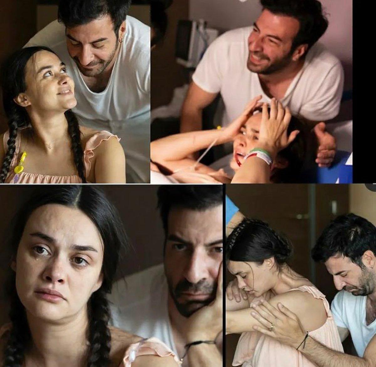 Hande Soral'ın doğum fotoğrafları