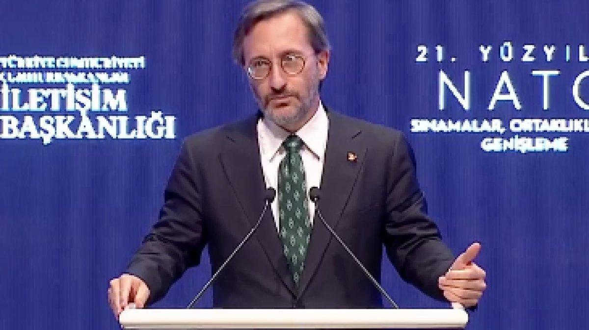 Fahrettin Altun'dan NATO açıklaması