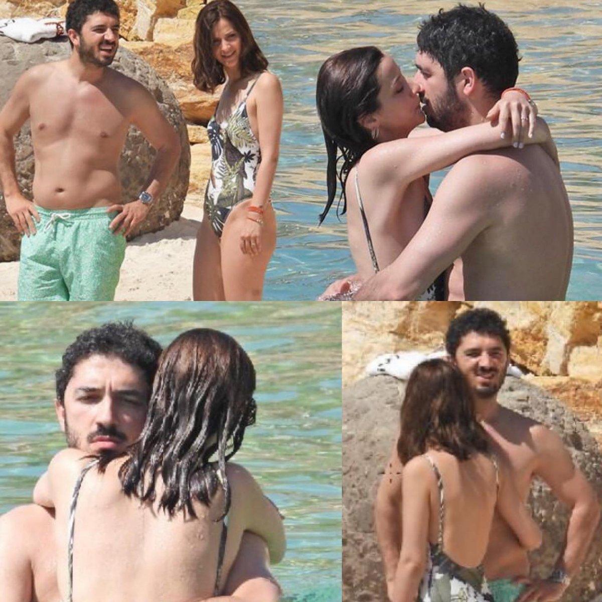 İrem Helvacıoğlu plajda aşka geldi