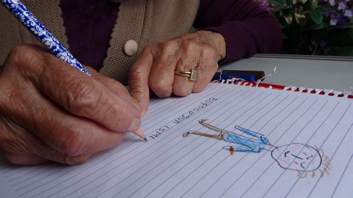 90 yaşından sonra gelen gelen resim yapma ilhamı