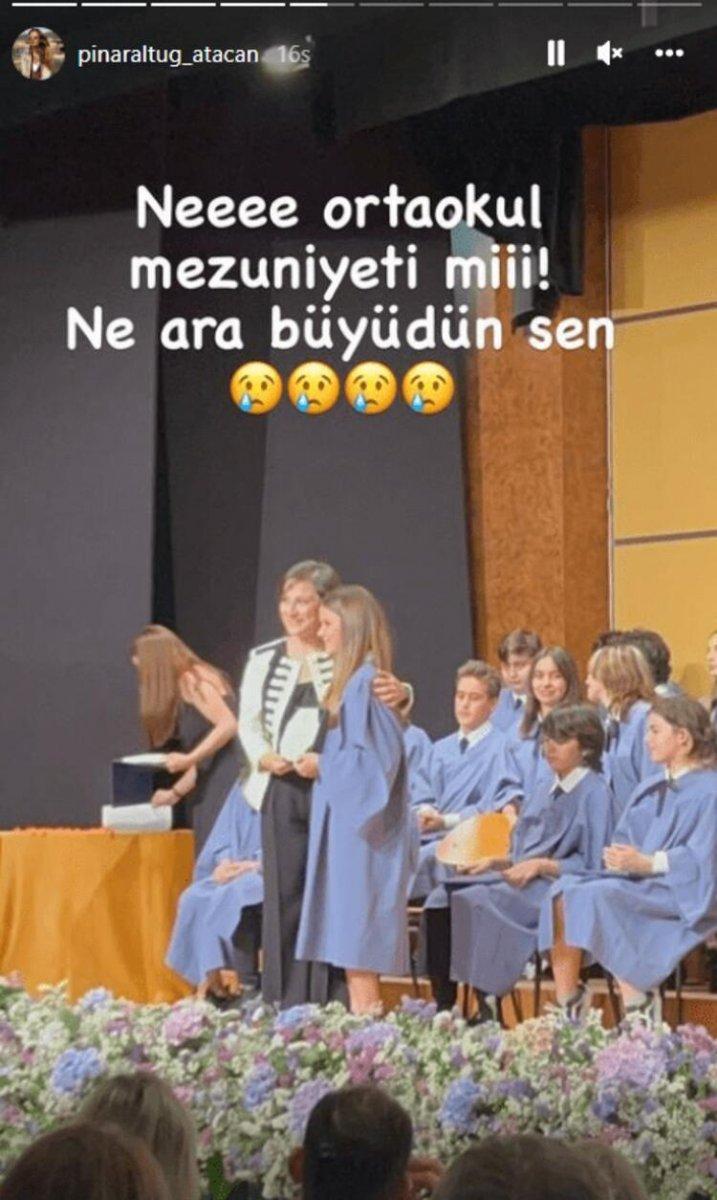 Pınar Altuğ'un mutlu günü