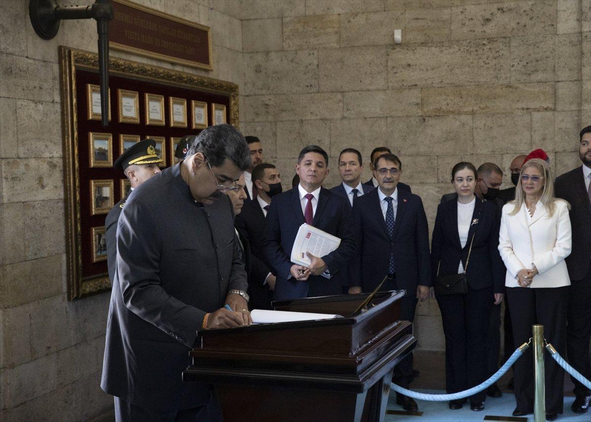 Venezuela Devlet Başkanı Nicolas Maduro, Ankara'da