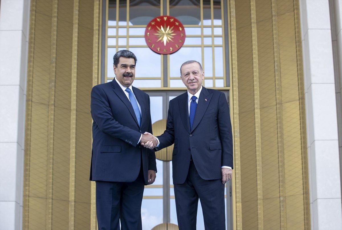 Venezuela Devlet Başkanı Nicolas Maduro, Ankara'da