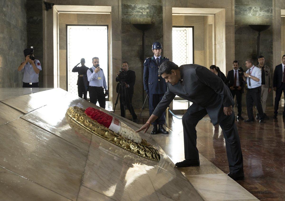 Venezuela Devlet Başkanı Nicolas Maduro, Ankara'da