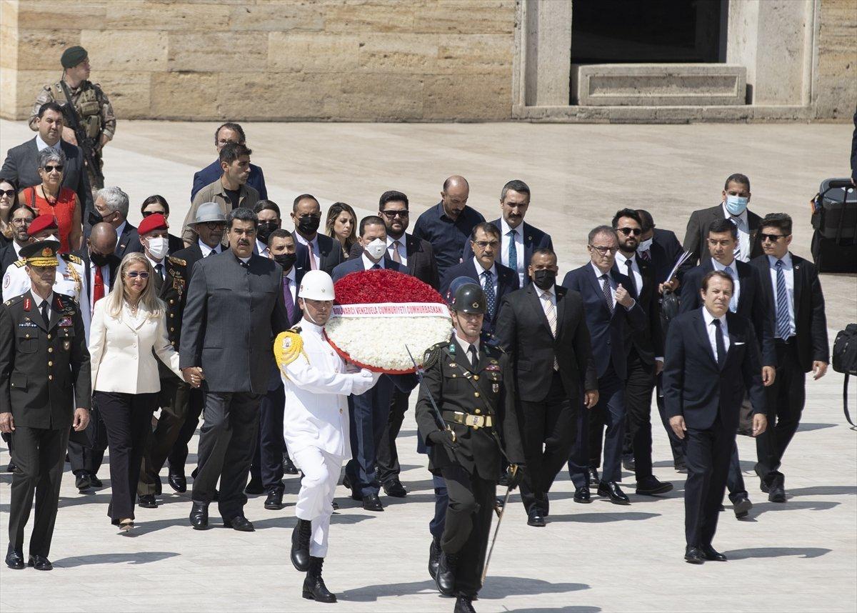 Venezuela Devlet Başkanı Nicolas Maduro, Ankara'da