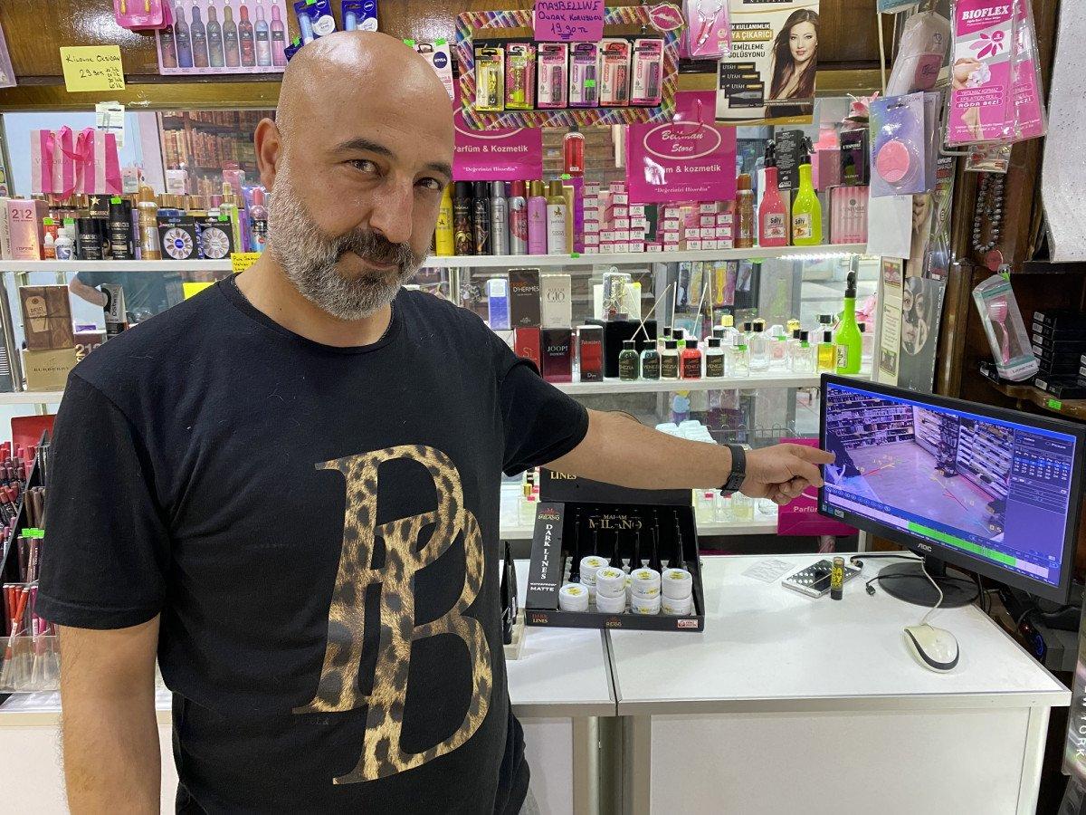 Kocaeli'de saniyeler içinde 2 bin TL'lik hırsızlık